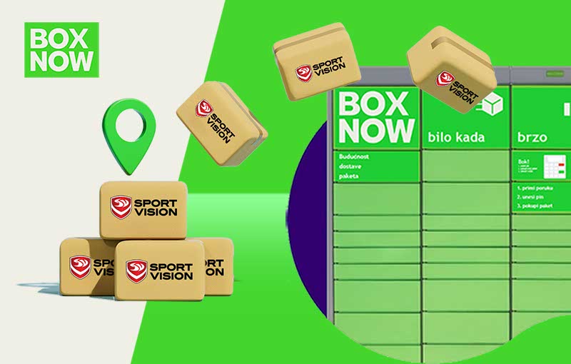 Tvoja Sport Vision narudžba, od sada još bliže tebi!